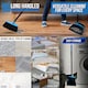 image 7 of Long Handled Dustpan and Brush Set Upright Sweeping Broom with Built-In Bristle Cleaner