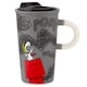 image 1 of Hallmark Peanuts Snoopy Colour Changing Ceramic Travel Mug with Lid
