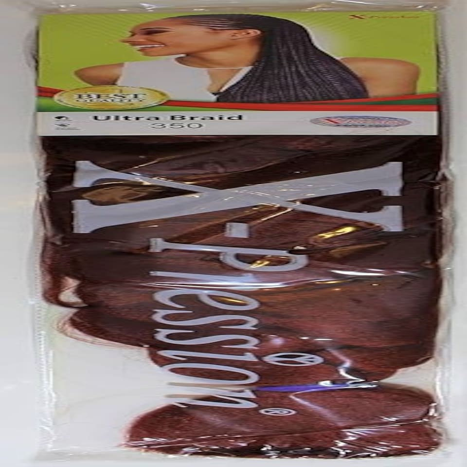 image 1 of X Pression Syn Ultra Braid X-PRESSION Ultra Hair Braid (Braiding) Extension (Choice of Colours) Multi | 350 | One Size