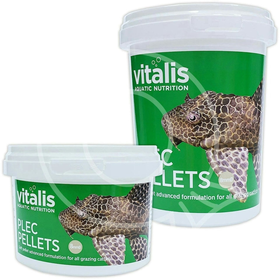 image 1 of Vitalis Plec Pellet Algae Food for Bottom Feeders N/A | 160g