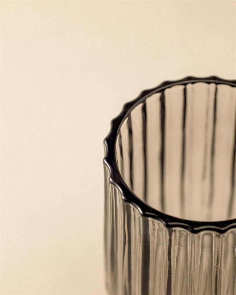 image 1 of Cosmic Counter Cup Tooth Brush Holder with Durable Plastic for Bathroom, Grey