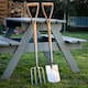 image 1 of Kent & Stowe Kids Spade & Fork Set, 2-Piece Children's Garden Tools, Ash Handles, Stainless Steel
