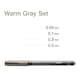 image 2 of Copic Multiliner, Warm Grey, Set of 4