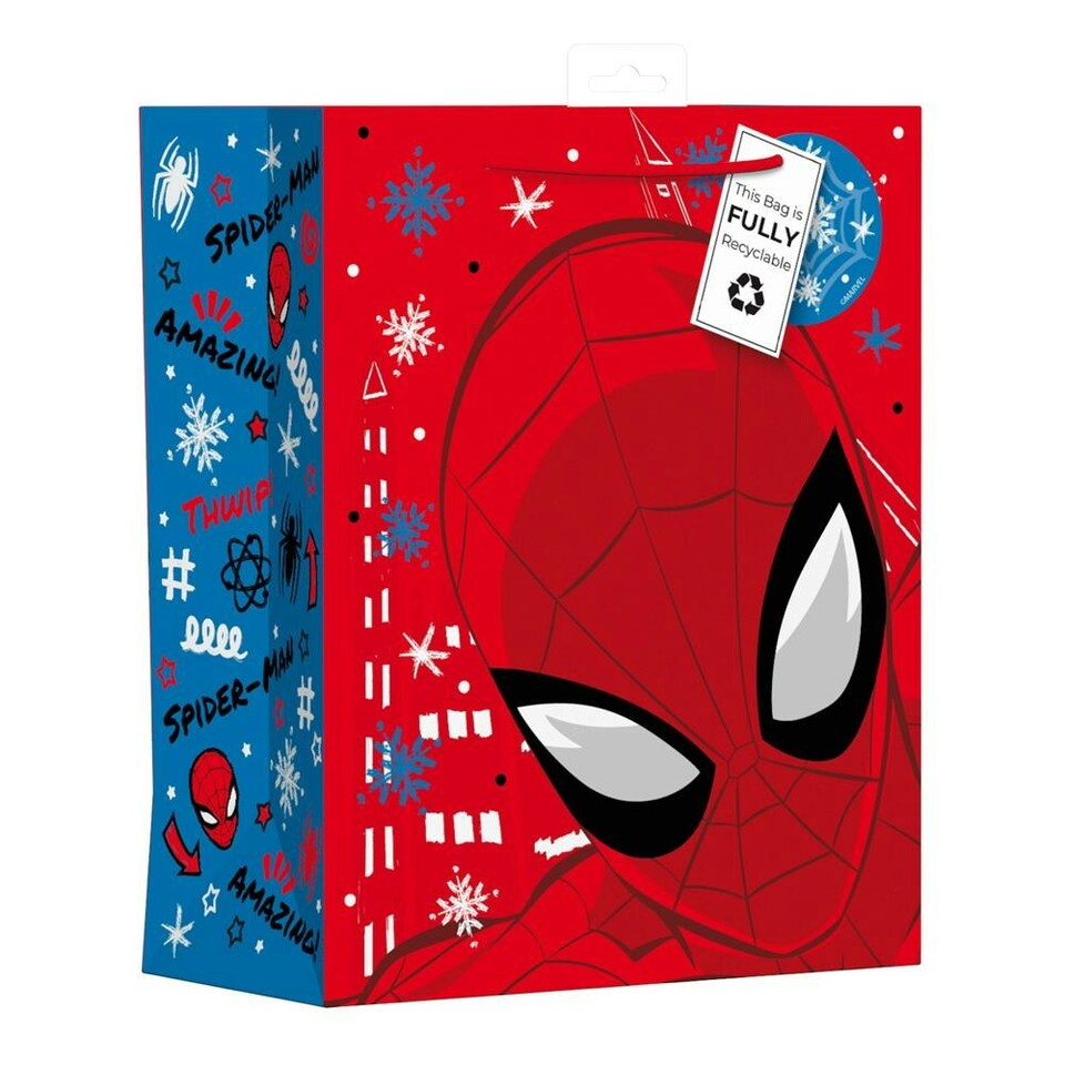 Marvel Spider-man Large Christmas Gift Bag