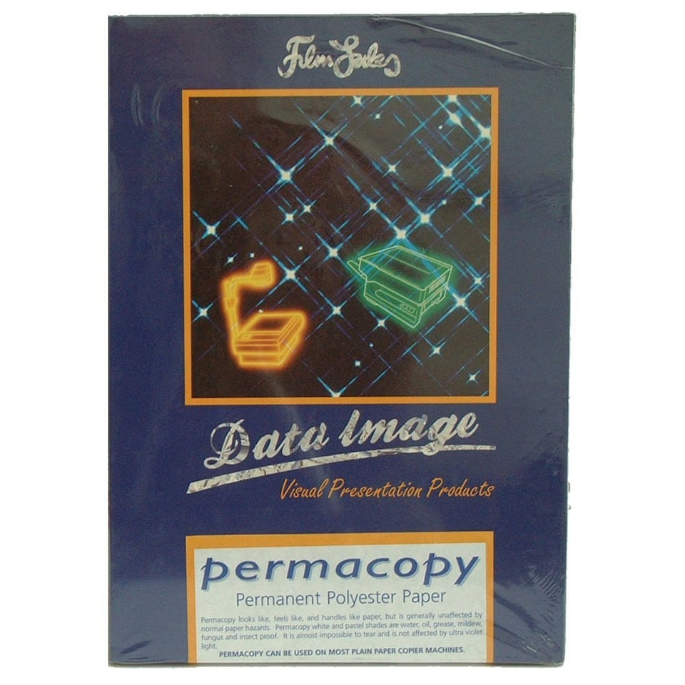 PERMACOPY 100mic A4 WHITE 100sht