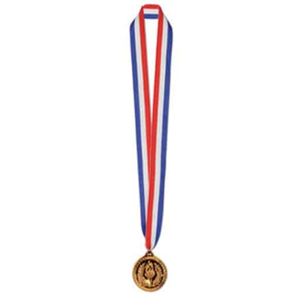 Bronze Medal on 30 Inch Ribbon