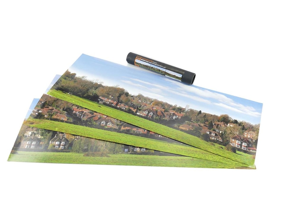 image 1 of Gaugemaster Scenics Village Large Photo Backscene (2744x304mm)