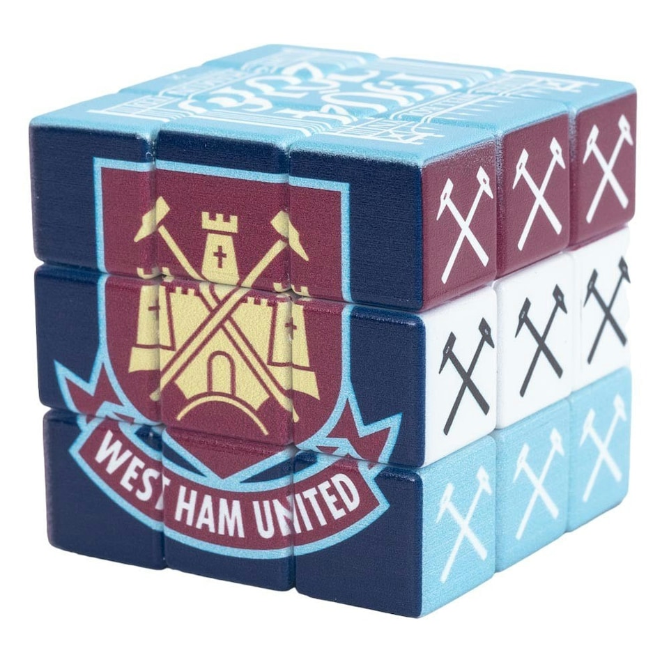 image 1 of West Ham United FC Puzzle Cube - Blue/White/Claret Red - One Size