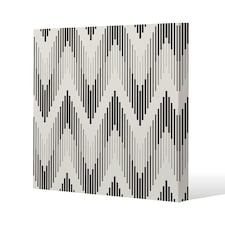 Geometric Zig Zag (Canvas Print) 101 x 101 x 4cm