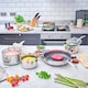 image 6 of Stoven Hextra 4 Piece Saucepan Set with 28cm Frying Pan