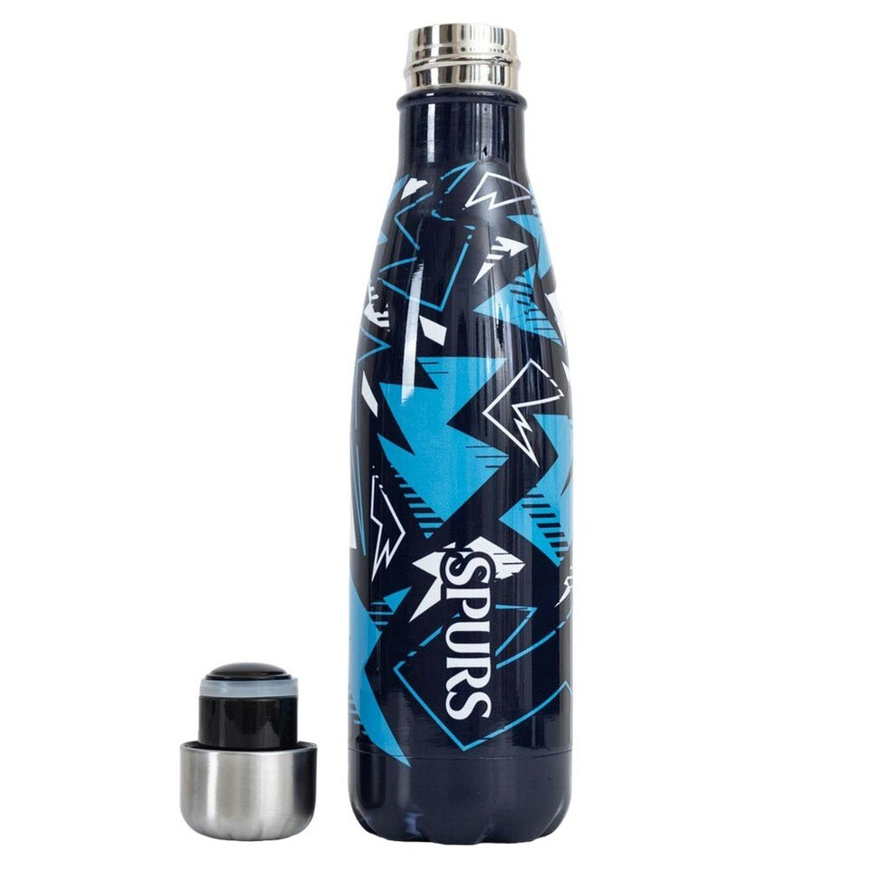 image 1 of Tottenham Hotspur FC Fragment Thermal Flask - Sky Blue/White/Dark Blue - One Size