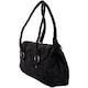 image 3 of London Leathergoods Womens Soft Premium Geunine Leather Large Shoulder / Hand Bag | Black | Black