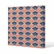 image 1 of Navy & Pink Geometric Shells (Canvas Print) 101 x 101 x 4cm