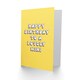 image 2 of Lovely Nini Bright Fun Hippie Letters Non Binary Birthday Card