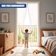 image 2 of GEEZY Magnetic Fly Screen Door Curtain 90x120cm White Mesh Insect Screen Mesh