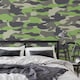 image 4 of Camouflage Wallpaper Army Camo Brown Grey Green Children Teenager Boys Debona