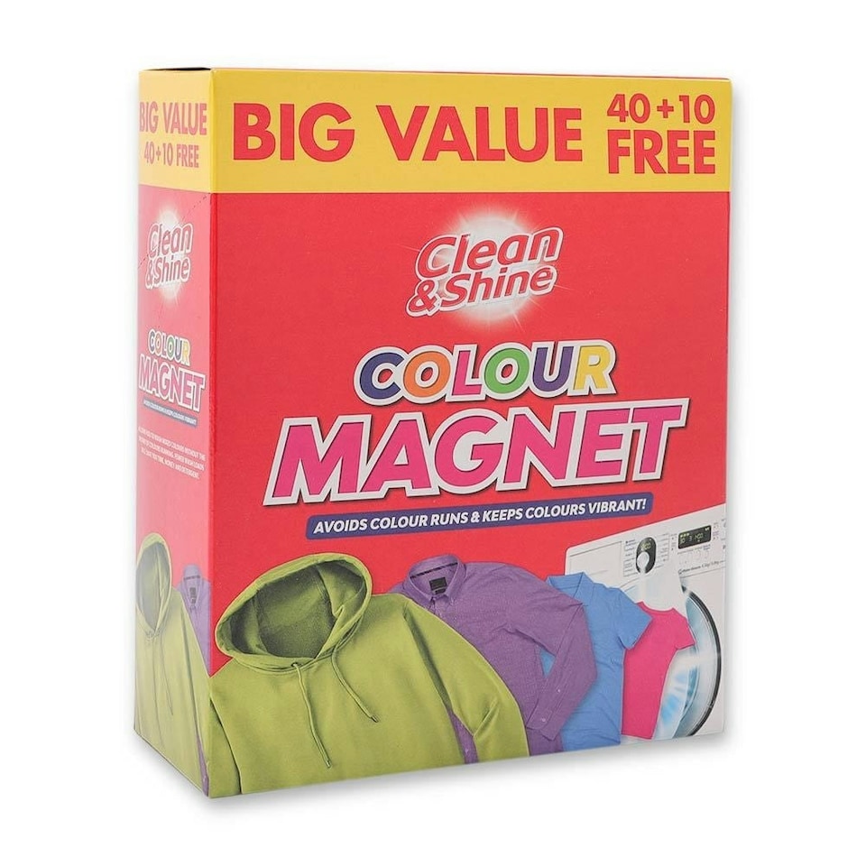 Clean & Shine Colour Magnet Sheets 40+10 Free