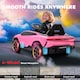 image 9 of AIYAPLAY Licensed Lamborghini Electric Cars for Kids, 12V Battery Powered Ride On Car with Remote Control, Suspension, MP3, Horn, for 3-6 Years Old | Pink