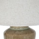 image 4 of Mottura Table Lamp with Edged Linen Shade - Ceramic - L55 x W55 x H66 cm - Green