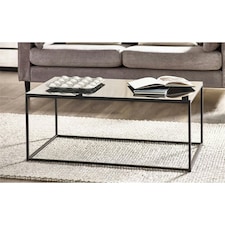 Premium Smoked Glass Coffee Table | Clear | Clear