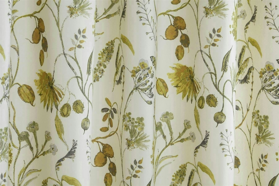 image 1 of Grove Curtains - Green - 229cm x 229cm