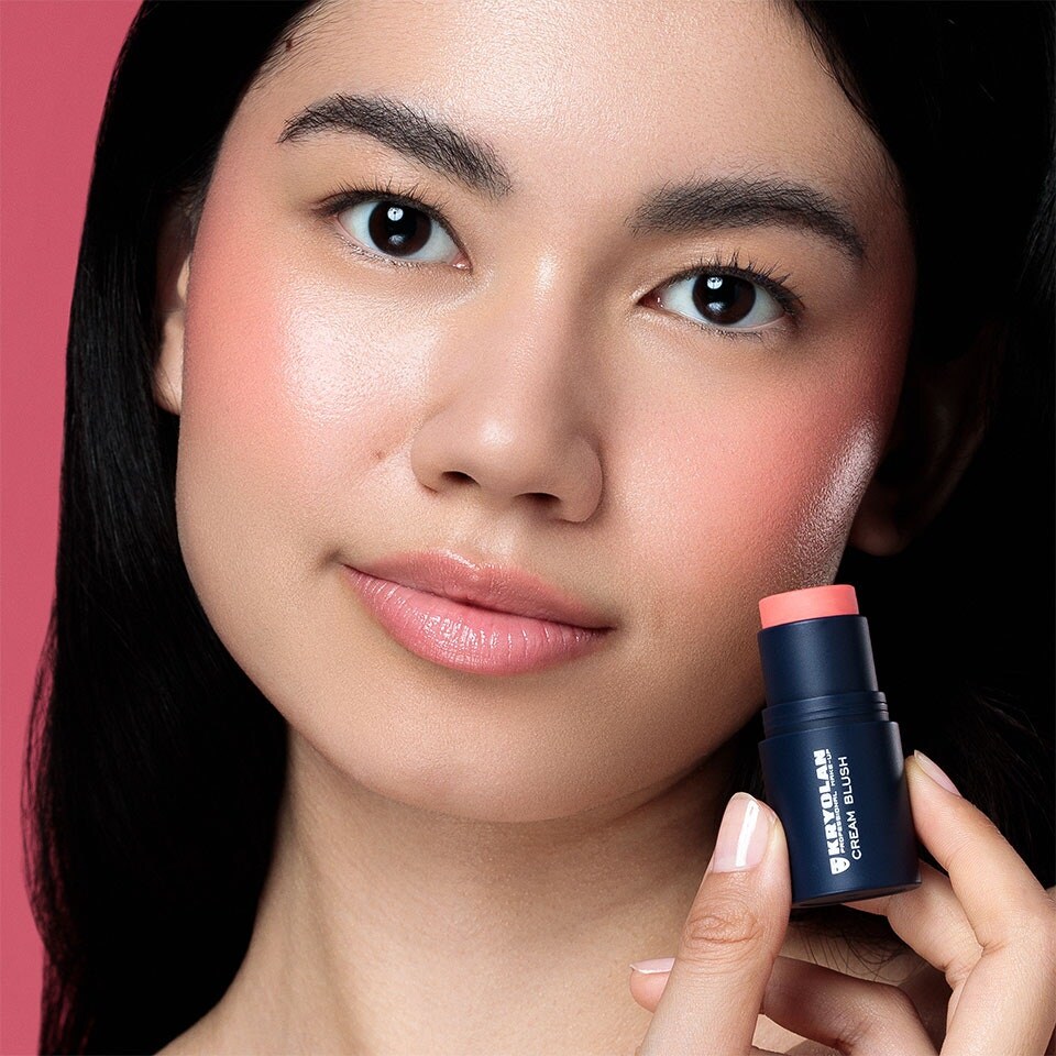 image 1 of Cream Blush Sticks Orange | coral crush