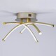 image 4 of BHS Aalto LED Cross Arm Ceiling Light | Gold | Satin Brass | 1