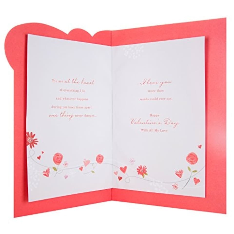 image 1 of Hallmark One I Love Valentine's Day Card 'Important' - Large