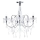 image 1 of BHS Edith 5 Light Flush Ceiling Light, Chrome