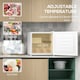 image 4 of HOMCOM 35L Tabletop Freezer with Adjustable Temperature White