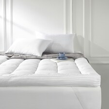 Luxurious Hotel 10cm Mattress Topper | White | King