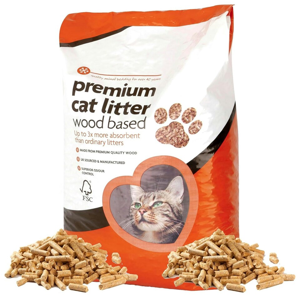 image 1 of 30L Extra Soft Easy To Use Premium Cat Litter Ultra Absorbent Odour Control Bedding For Comfort