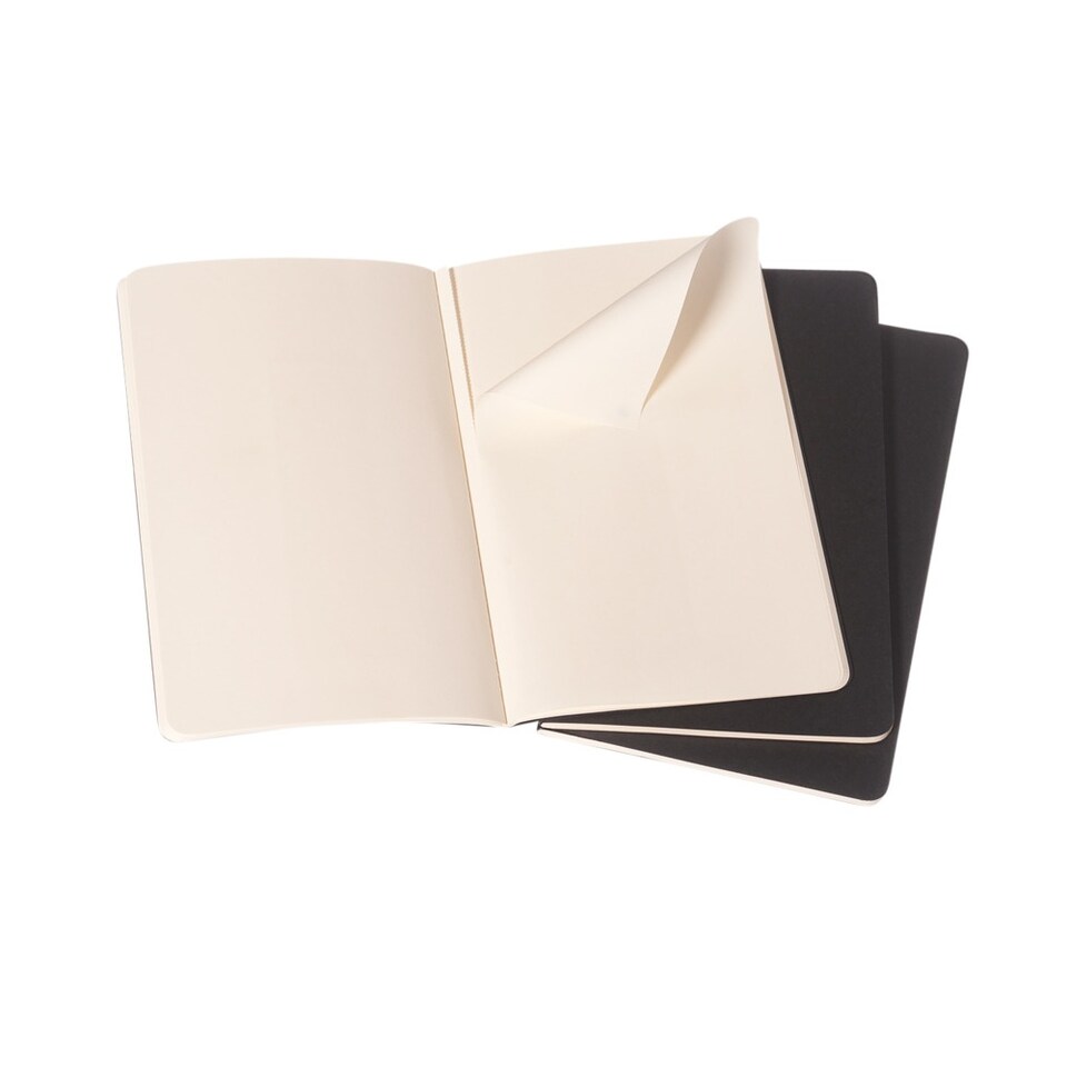 image 1 of Moleskine Cahier Large Plain Journal | Black | Black | One Size | 1