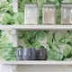 image 3 of NuWallpaper NU3670 Tortola Peel & Stick Wallpaper, Green Multi