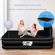 image 4 of Get Fit Air Bed With Built In Electric Pump - Premium King Airbed - Quick Blow Up Bed With Headboard & Free Inflatable Pillow | Black | Black Mono | 1