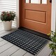 image 3 of PVC Duckboard Non-Slip Shower Mat - 61cm x 43cm | Black | Black