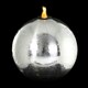 image 1 of Primrose Stainless Steel Sphere Fire Water Feature with Reservoir 50cm