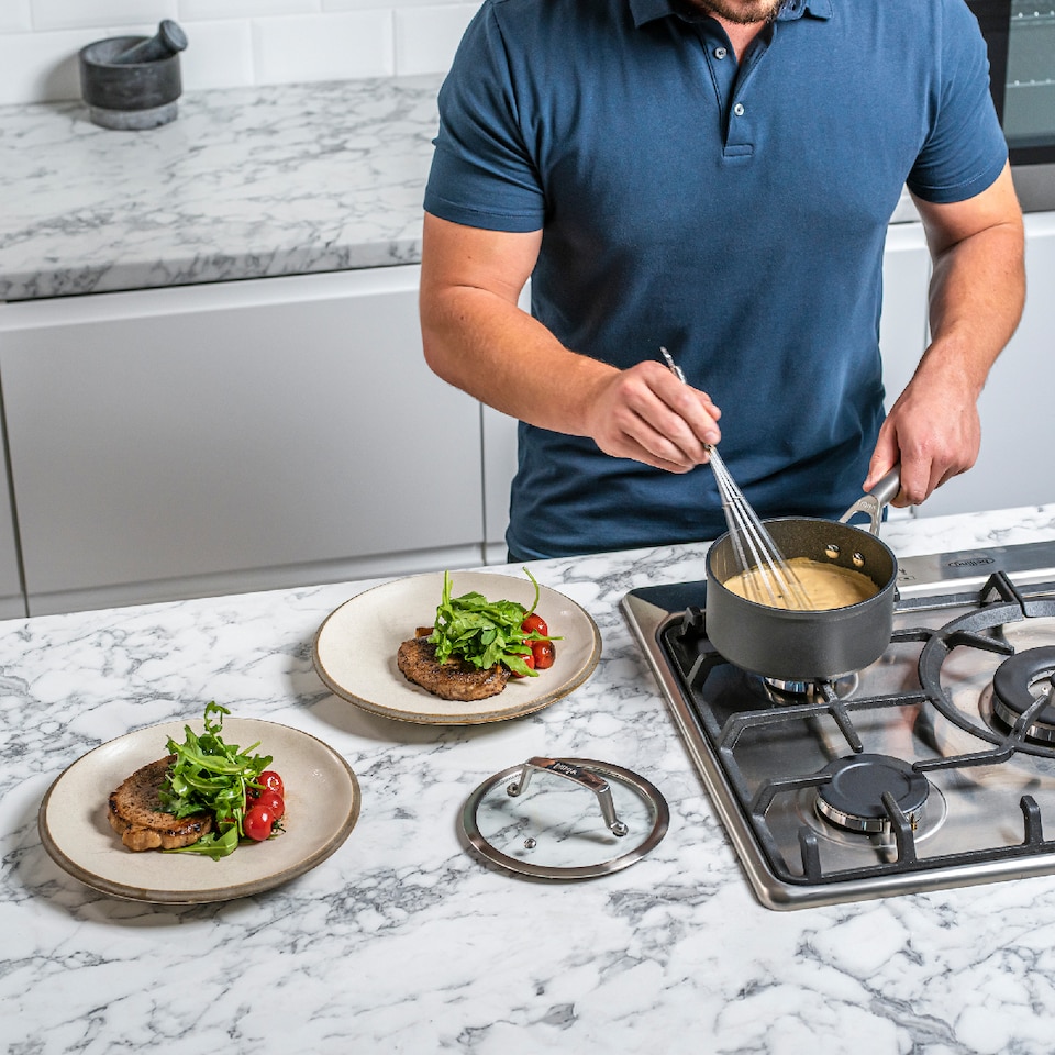 image 1 of Saucepan ZEROSTICK Classic 16cm | Grey | Grey | 1