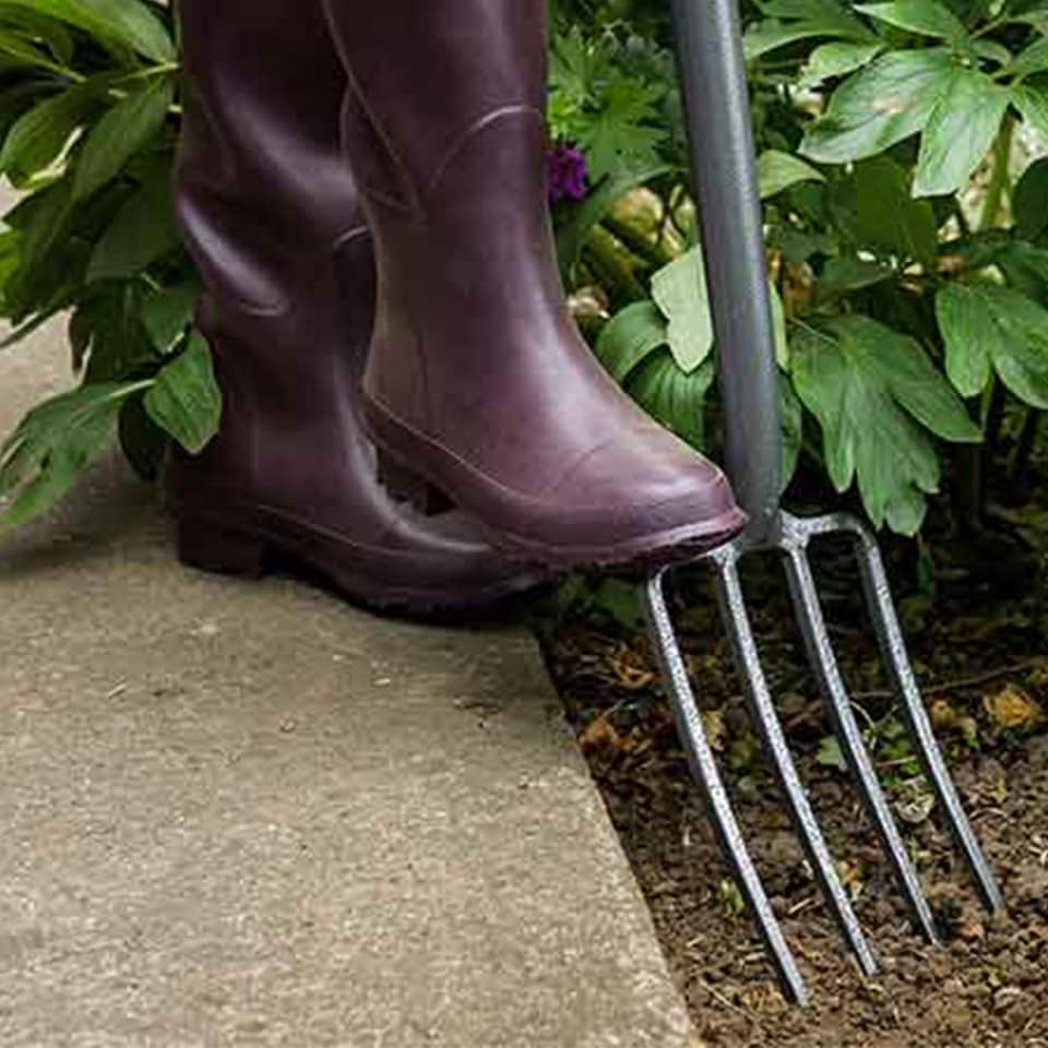 image 1 of Kent & Stowe Stainless Steel Border Fork Rust Resistant FSC Certified For Gardening | Multi | One Size | 1