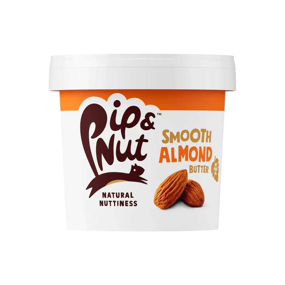 image 1 of Smooth Almond Butter 1kg (Pip & Nut)