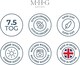 image 6 of MHG Living 7.5 Tog Summer Duvet – Lightweight Cooling Hollowfibre Quilt for Hot Sleepers-Double