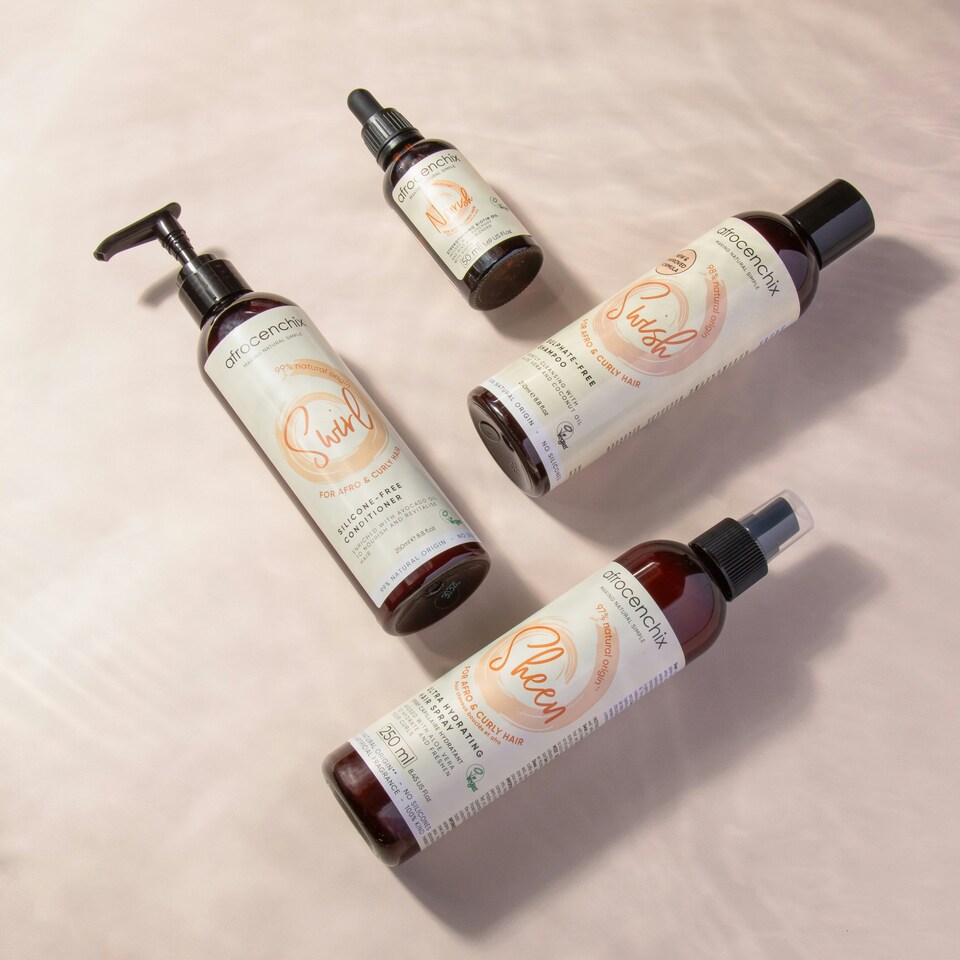 image 1 of Afrocenchix Nourishing Curl Restoration Set