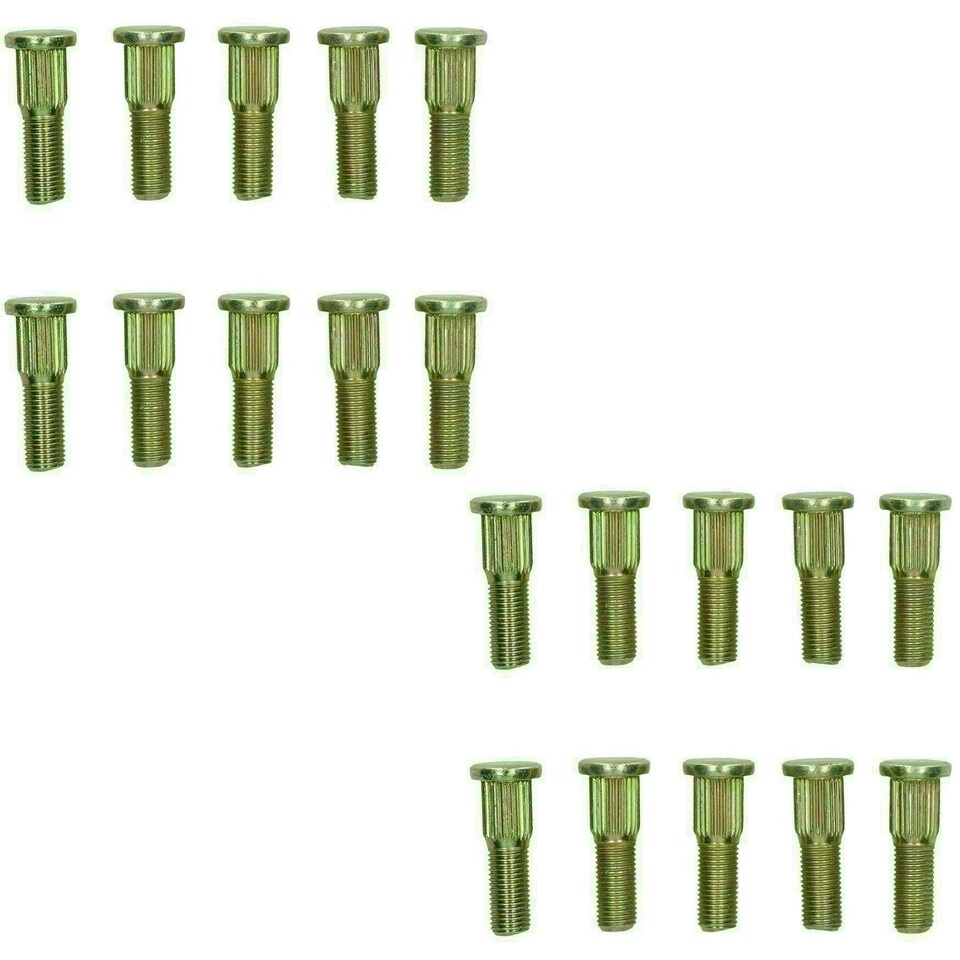 image 1 of M14 x 1.5 Replacement Wheel Bolts Spherical for Trailer Hubs Hub Pack of 20