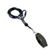 image 2 of Fox 40 Sharx Whistle and Lanyard - Black - One Size