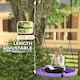 image 5 of AIYAPLAY Nest Swing Set, 100 cm Saucer Tree Swing Set for Kids, Purple
