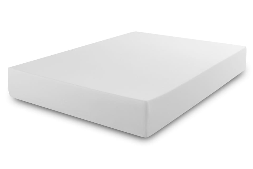 image 1 of Orthopedic Firm Support Mattress - High-Density Supportive Foam for Spinal Alignment | White | Single