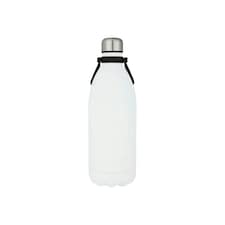 Bullet Cove Stainless Steel Water Bottle - White/Silver - One Size (UTPF3842)