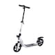 image 1 of HOMCOM Folding Kick Scooter Hight-Adjustable Urban Scooter with Rear Brake, Double Shock Absorption System & 2 Big Wheels, For 14 older Teens Adult, White