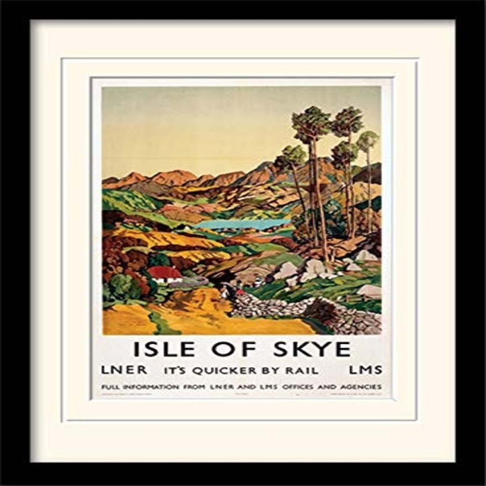 ISLE OF SKYE (2)-PLASTIC GLASS - AG MEMORABILIA RANGE - MP10189P