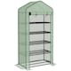image 1 of Outsunny Widened Mini Greenhouse 5 Tier Green House, 193H x 90W x 49Dcm, Green